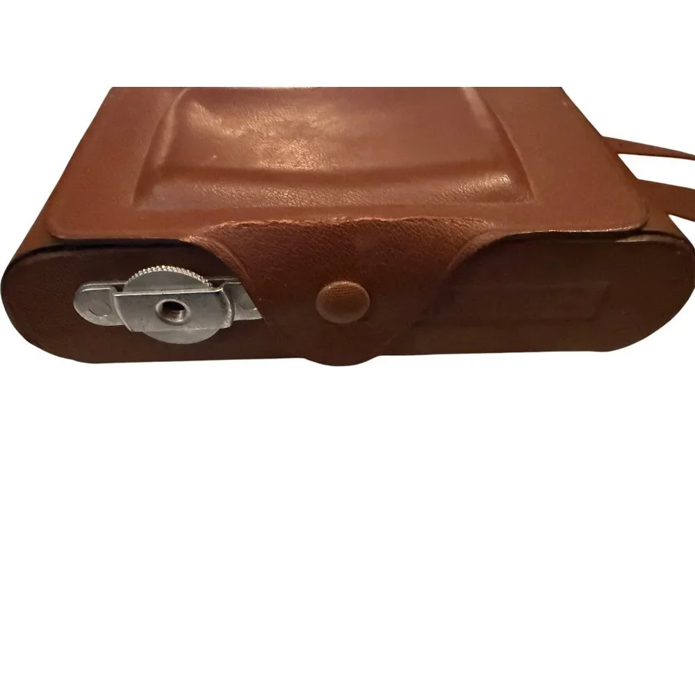 Vintage Kodak Camera Case Adjustable Strap & Snap Closure READ SEE